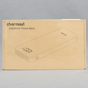 未開封★charmast 23800mAh Power Bank モバイルバッテリー 大容量 スマホ タブレット パソコン 充電器 パワーバンク チャーマスト★2