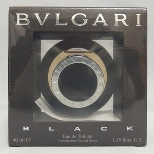 未開封★BVLGARI BLACK EDT 40ml 香水 オードトワレ ブルガリ ブラック★