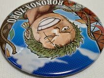 難あり　ONE PIECE ワンピース　 東京ワンピースタワー 麦わらストア 限定 尾田栄一郎 描き下ろし コレクション缶バッジ ゾロ 缶バッジ　_画像3