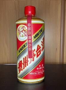 貴州茅台酒 マオタイ酒 天女 茶色ボトル MOUTAI KWEICHOW 中国酒 540ml 53% 985g ★未開栓★ 