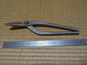 種光SLDスーパーハード新立切 270mm　中古板金工具 板金はさみ