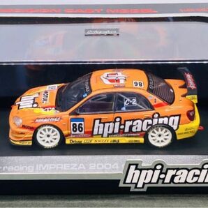 1/43 hpi racing インプレッサ IMPREZA 2004 #86 ミニカー