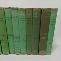 洋書　The Loeb classical library Plutarch's Moralia 全16冊 プルタルコス モラリア ローブクラシカル ライブラリー _画像3