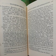 洋書　The Loeb classical library Plutarch's Moralia 全16冊 プルタルコス モラリア ローブクラシカル ライブラリー _画像6