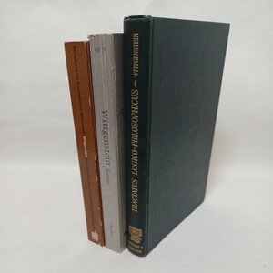 ウィトゲンシュタイン洋書「WITTGENSTEIN3冊」論理哲学論考 ヴィンテージ　　