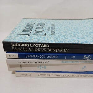  foreign book franc sowa rio tar Jean-Franois Lyotard relation 5 pcs. France philosophy 