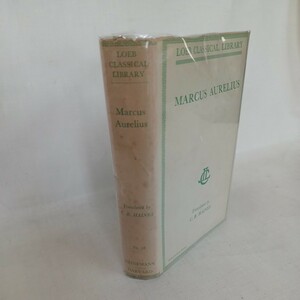 洋書　マルクス・アウレリウス　ＭARCUSAURELIUS　The Loeb classical library ローブクラシカル ライブラリー 　ギリシャ語　英語