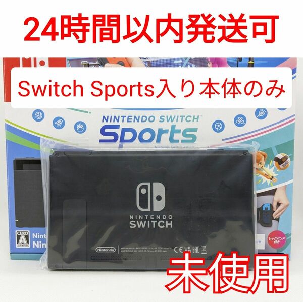【未使用】バッテリー長持ち型 Nintendo Switch Sports セット 本体のみ スイッチスポーツ内蔵