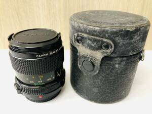 Canon/キャノン/MACRO LENS FD 50mm 1:3.5/カメラレンズ/マクロレンズ/ケース付