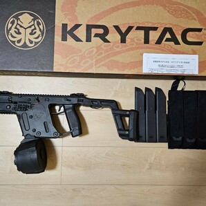 KRYTAC KRISS VECTOR 電動ガン PERUN アルティメットカスタム 電動多弾マガジンの画像1