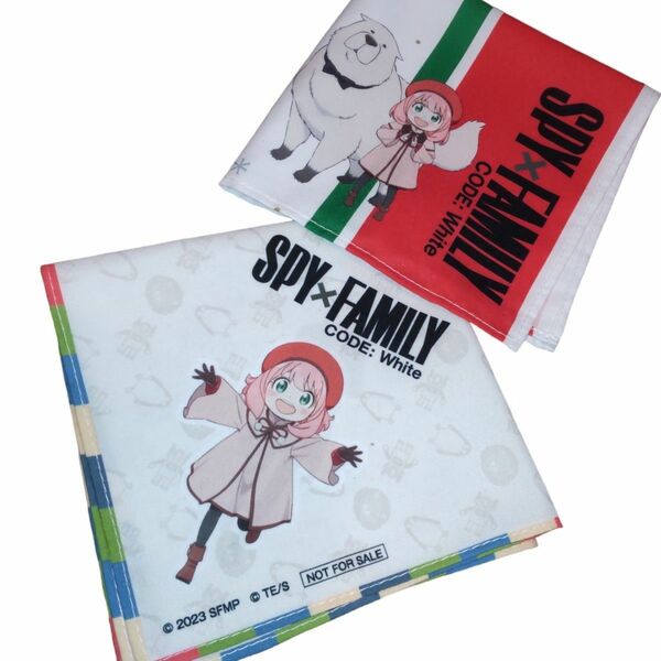 限定品　レア　美品　SPY×FAMILY　ほっともっと　ハンカチ　