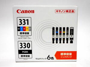Canon キヤノン 純正 インクタンク BCI-331＋330/6MP 6色マルチパック 標準容量 BK/C/M/Y/GY/PGBK 取付期限2024.8 TS8530