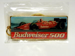 インディカー バドワイザー Budweiser 500 キーホルダー 非売品 ノベルティ