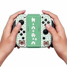 Nintendo Switch用 あつまれ どうぶつの森 スキンシール＆スクリーンプロテクターセット 海外限定 任天堂スイッチ あつ森 Controller Gear_画像6