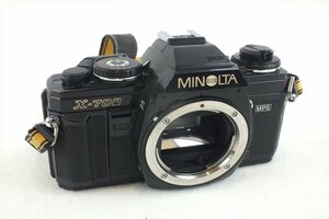 ☆ MINOLTA ミノルタ X-700 フィルム一眼レフ 中古 現状品 240107R6113