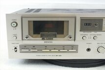 ☆ DENON デノン DR-250 カセットデッキ 中古 240207A5620_画像3