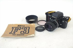 ☆ Nikon ニコン F3/T HP フィルム一眼レフ ZOOM -NIKKOR 35-70mm 3.3-4.5 中古 現状品 240207B9111