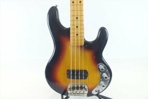 ☆ MUSIC MAN ミュージックマン Sting Ray 3点止め 初期ロゴ ベース 中古 現状品 240207B9125