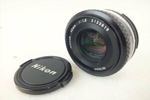 ☆ Nikon ニコン レンズ NIKKOR 50mm 1:1.8 中古現状品 240207M4641