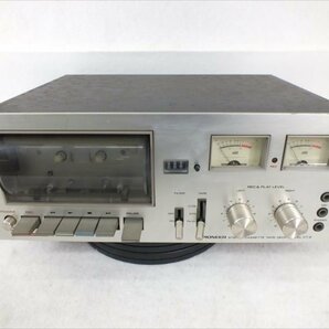 ♪ PIONEER パイオニア CT-2 カセットデッキ 中古 240111Y7183の画像2