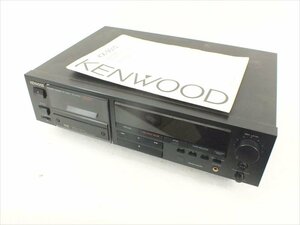 ♪ KENWOOD ケンウッド KX-9010 カセットデッキ 音出し確認済 音出しOK 中古 240211H2261