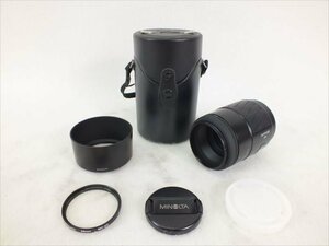 ♪ MINOLTA ミノルタ レンズ AF MACRO 100mm 2.8 中古 現状品 240208R7051