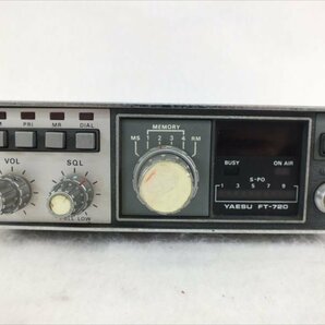 ♪ YAESU ヤエス FT-720 無線機 中古 現状品 240211Y7224の画像2