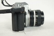 ★ Nikon ニコン Nikomat EL フィルム一眼レフ nikkor 50mm 1:1.4 中古 現状品 240101Y6237_画像5