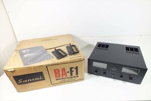 □ SANSUI サンスイ BA-F1 パワーアンプ 中古 現状品 240106G6280