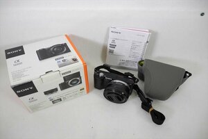 ▼ SONY ソニー ILCE-5000 α5000 デジタルカメラ 16-50 現状品 中古 240105H3180