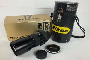 ★ Nikon ニコン CL-20 レンズ NIKKOR 300mm 1:4.5 中古 現状品 240101B2386