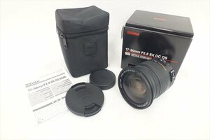 ◆ SIGMA シグマ レンズ 17-50mm 1:2.8 EX DC OS HSM Canonマウント 中古 240209M5187