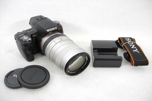 ▼ SONY ソニー SLT-A55V α55 デジタル一眼レフ SIGMA 100-300 4.5-6.7 DL 中古 現状品 240205K2208