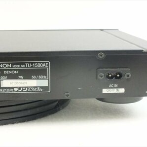 ☆ DENON デノン TU-1500AE AM/FMチューナー 中古 240207Y4036の画像9