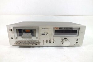 □ Technics テクニクス RS-M22 カセットデッキ 中古 現状品 240206H2019