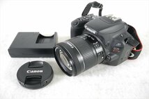 ▼ Canon キャノン EOS Kiss X9 デジタル一眼レフ EF-S 18-55mm 1:4-5.6 IS STM 中古 現状品 240205K2162_画像1