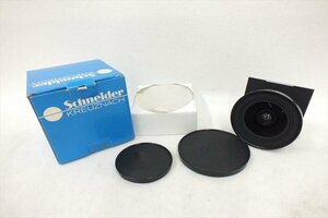 ◆ SCHNEIDER レンズ SUPER-ANGULON 5.6/72 XL 115° 中古 現状品 240209G3130