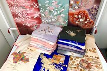 ◎リサイクル着物 着物まとめ 訪問着 まとめ売り20点 京友禅 刺繍 絞り染め 金彩 フォーマル 中古品 現状品 和ものや傳 A0210_画像1