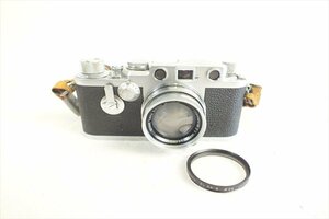 ◇ LEICA ライカ IIIf Ernst Leitz DRP GmbH レンジファインダー Summicron f=5cm 1:2 フィルムカメラ 現状品 中古 240208T3267