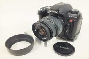 □ FUJI フジ FinePix S2PRO デジタル一眼レフ SIGMA ZOOM 18-50mm 3.5-5.6 DC 中古 231107B9237