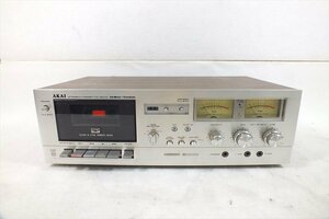 □ AKAI アカイ 赤井 GXC-709D カセットデッキ 中古 現状品 240206H2304