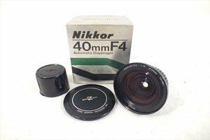 □ Nikon ニコン レンズ NIKKOR-D・C 1:4 40mm 中古現状品 240206H2296