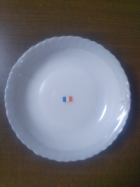 【送料無料】ヤマザキ春のパン祭り山崎春のパンまつり　1986年白いモーニング皿6枚セット　白い皿　カレー皿　パスタ皿　アルコパル