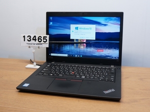 #13465 即決 lenovo ThinkPad L480 Core i5 / Win10