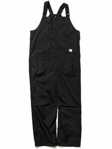 NANGA　TAKIBI RIPSTOP FIELD OVERALLS ナンガ　オーバーオール　ブラック　SIZE L