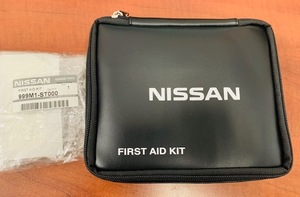 * new goods unused * genuine products *NISSAN FIRST AID KIT with logo Nissan first aid kit first-aid kit USDM Nissan Note Serena leaf 