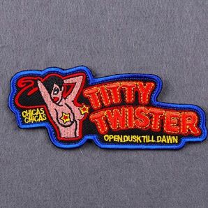 新品　アイロンワッペン　TITTY TWISTER フロムダスクティルドーン