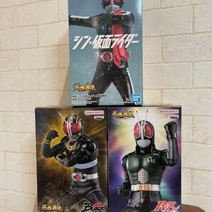 【３個セット】仮面ライダーBLACK RX 仮面ライダーBLACK 英雄優像　3点