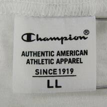 チャンピオン Tシャツ 半袖 大きいサイズ コットン100% スポーツウエア トップス 白 メンズ XLサイズ ホワイト Champion_画像3