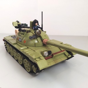 ソ連 T-54 中戦車 レゴ互換品の画像2